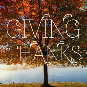 giving thanks
