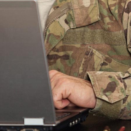 online military studying