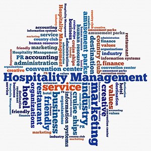 word cloud for hospitality management