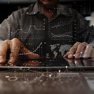 Criminal Justice Student Working