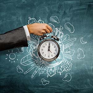 illustration of a stop watch