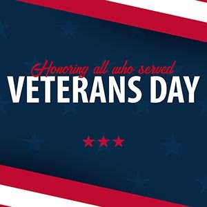 Veteran's day banner