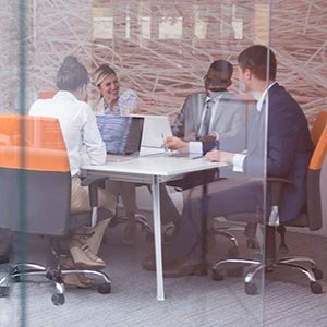 Business Managers in a Meeting